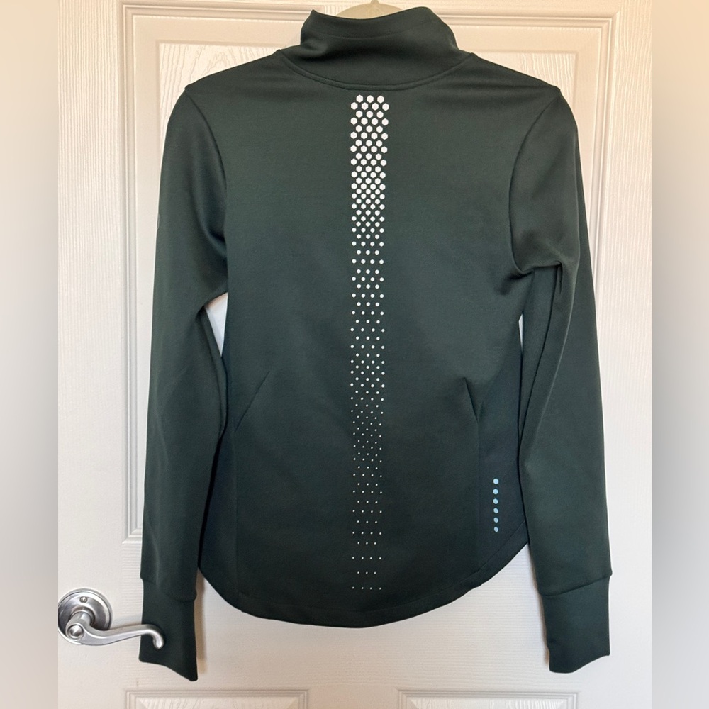 Asics Green Running Jacket - Picture 2 of 6